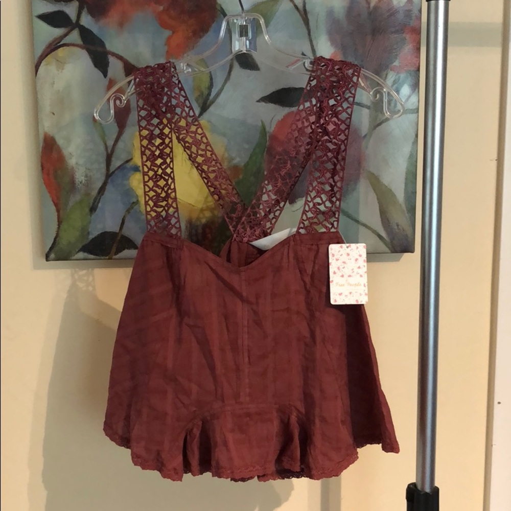 Free People NWT Medium Top New Romantics